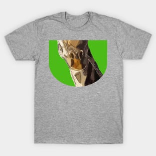 Giraffe Mouth Painting T-Shirt